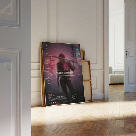 Custom Game Poster - Our Personalized Wall Art Service