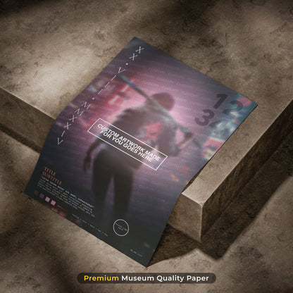 Custom Game Poster - Our Personalized Wall Art Service