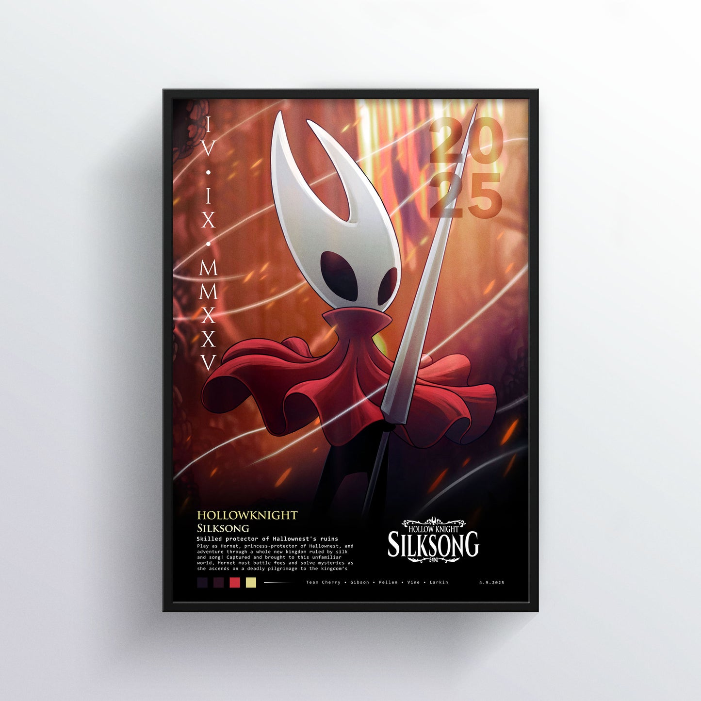 Hollow Knight Silksong Poster